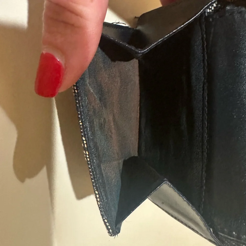 Dior Saddle Denim Trotter Wallet